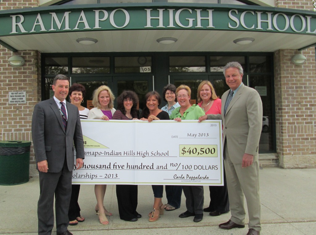 2013 Scholarship Recipients Check